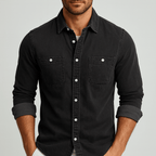 Beaunord | Slim fit denim shirt
