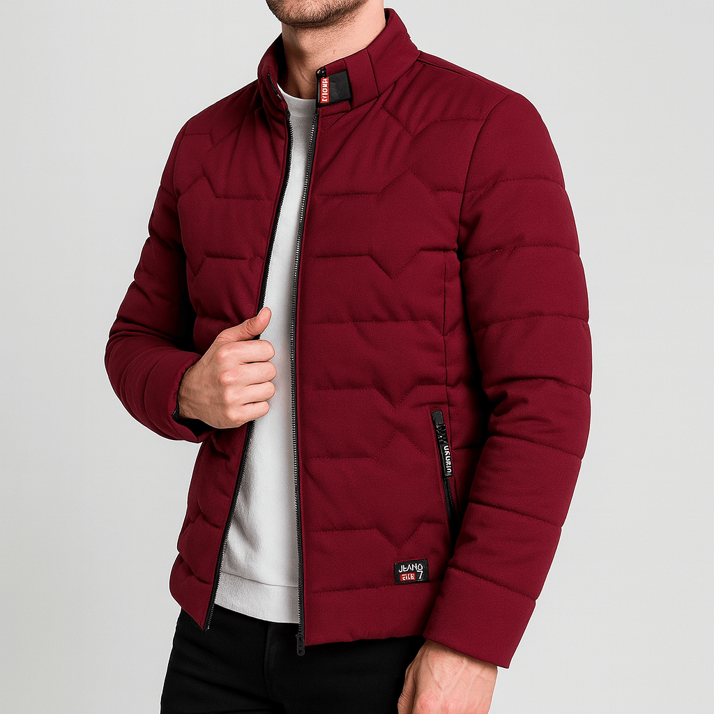 Beaunord | Geometric quilted jacket