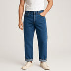 Beaunord | Relaxed fit straight leg jeans