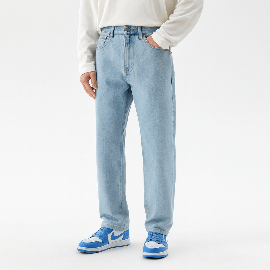 Beaunord | Relaxed fit straight leg jeans