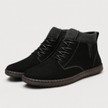 Beaunord | Suede high heeled shoes with elastic cuff