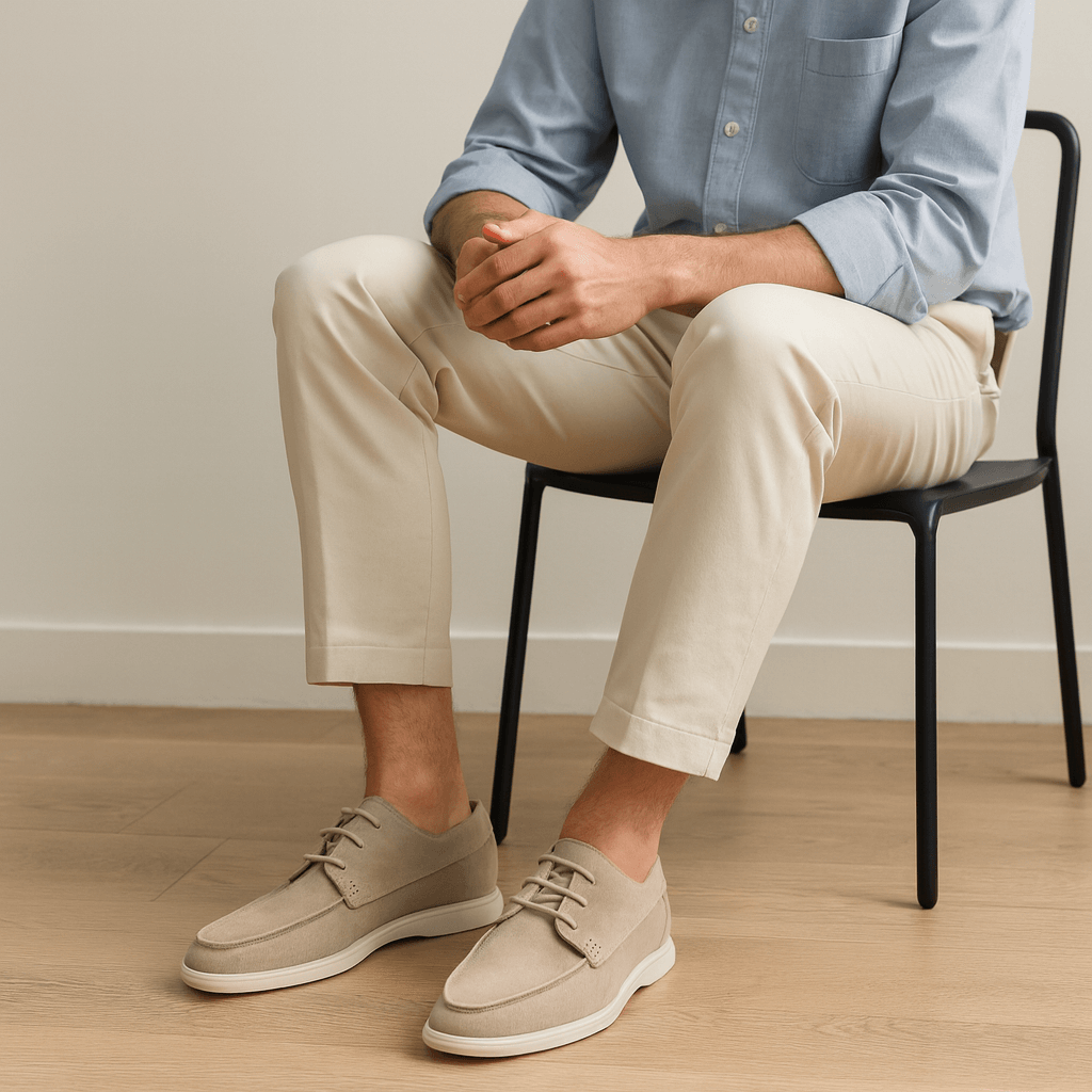 Beaunord | Suede moccasins with flexible sole