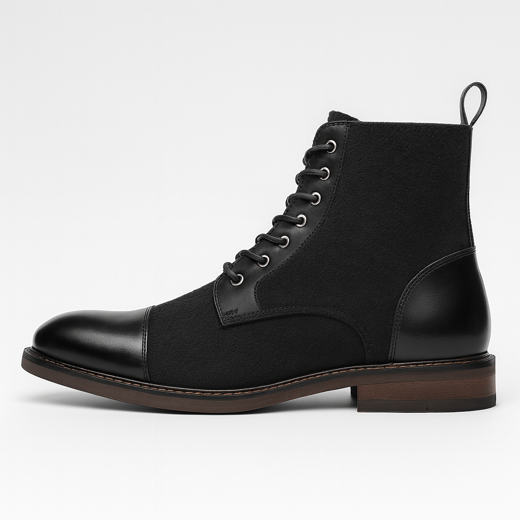 Beaunord | Vintage black ankle boots