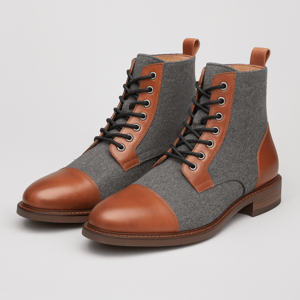 Beaunord | Vintage black ankle boots