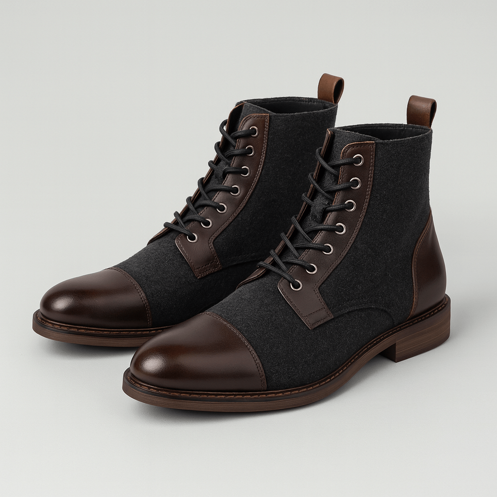Beaunord | Vintage black ankle boots